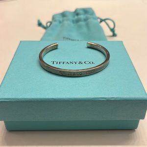 Tiffany & Co Solid Sterling silver cuff bracelet